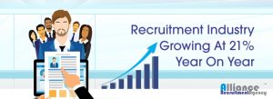 Recruitment Industry Growing At 21% Year On Year